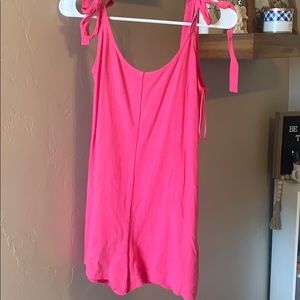 pink romper